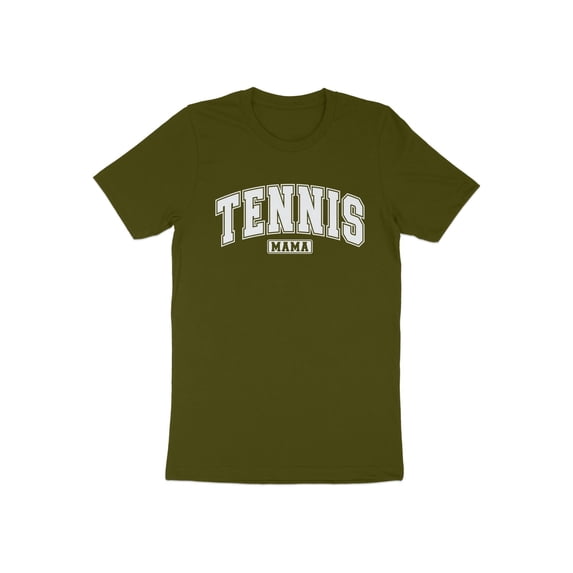 Tennis Mama Mom Mother Sports Gift for Mother's Day Women T-Shirt Funny Tennis Mama Birthday Holiday Presents Mommy Girls Tshirt