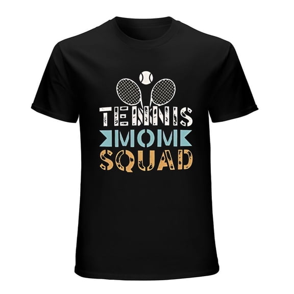 Tennis Mom Squad T-Shirt Women's Tennis Team Support Tee