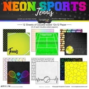 Tennis Neon Paper Pack