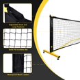 thumbnail image 1 of Tennis Net for Driveway, Tennis Balls Rackets Net with Court Marker, Portable Tennis Set with Net for Driveway, Carry Bag for Driveway Backyard Garden(Without Wheels), 1 of 9