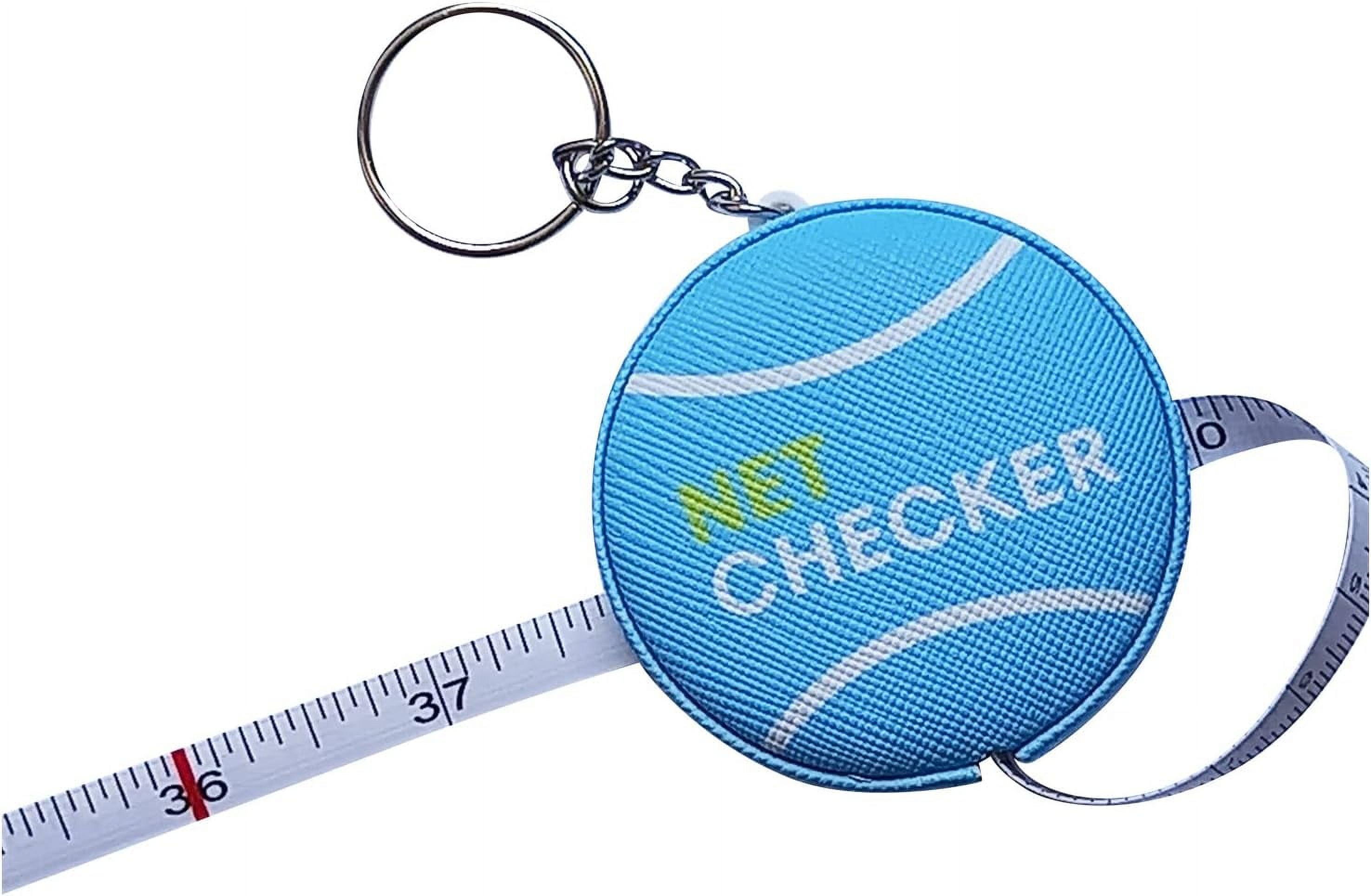 Tennis Net Height Mini Measuring Tape And Keyring, Portable 59 Inch Flexible  Measuring Tape For Measuring Tennis Net Height 