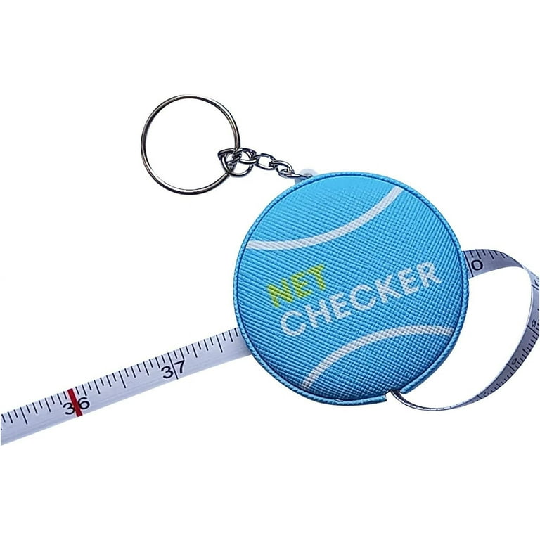 Tennis Net Height Mini Measuring Tape And Keyring, Portable 59 Inch Flexible  Measuring Tape For Measuring Tennis Net Height 