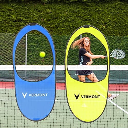 Tennis Net Targets [2 Pack]  Develop Shot Accuracy Skills (Carry Bag Included)$$Sport & Recreation Other