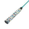 thumbnail image 1 of Tennis Paddle  Self-adhesive Flower Printing Multi-color Leopard Print Non-Slip Grip Tape Over Grips Racquet Sweatband Badminton Racket Overgrips BLUE FLOWER, 1 of 1