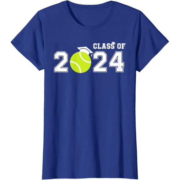 Tennis Player Class of 2024 Tennis, Senior High School Grad T-Shirt