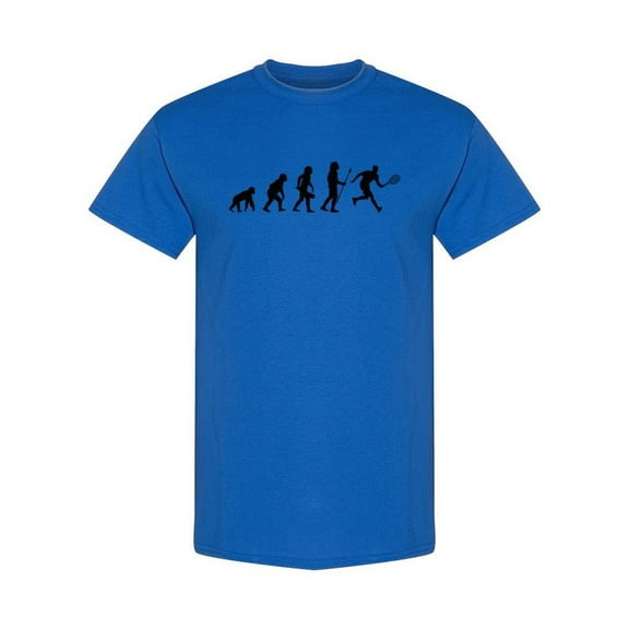 Tennis Player Evolution T-Shirt Women -SPIdeals Designs, Female Large