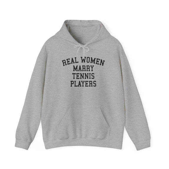 Tennis Player Wife Husband Wedding Hoodie, Gifts, Hooded Sweatshirt