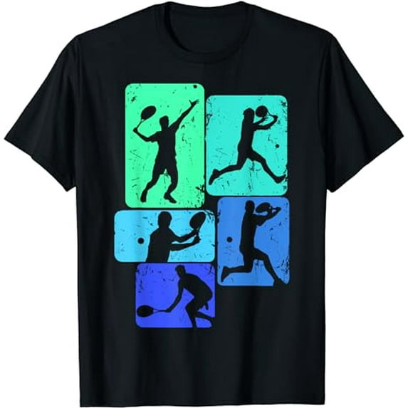 Tennis Player Youth Boys Kids Men T-Shirt