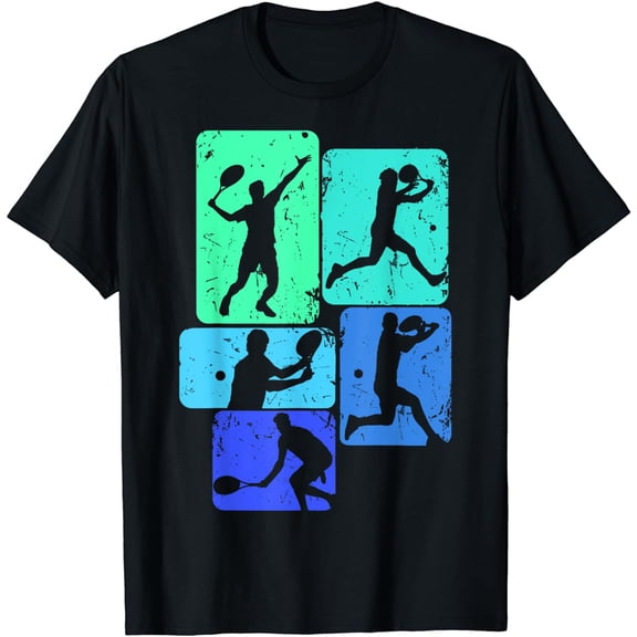 Tennis Player Youth Boys Men T-Shirt