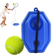 Tennis Practice Rebounder Trainer, Portable Tennis Buddy with Weighted Base, Solo Training Ball on Rope for Home Backyard Practice