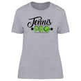 thumbnail image 1 of Tennis Pro Quote T-Shirt Women -Image by Shutterstock, Female x-Large, 1 of 2
