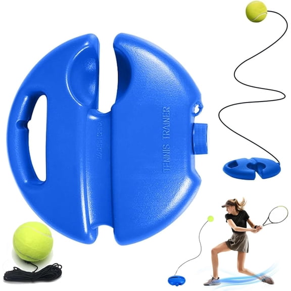 Tennis Pro Trainer Rebound Tennis Trainer for Individual Practice Next Gen Tennis Buddy Durable Base Portable Tennis Practice Tool Skill Levels Enhancing Tennis Skills with Tennis