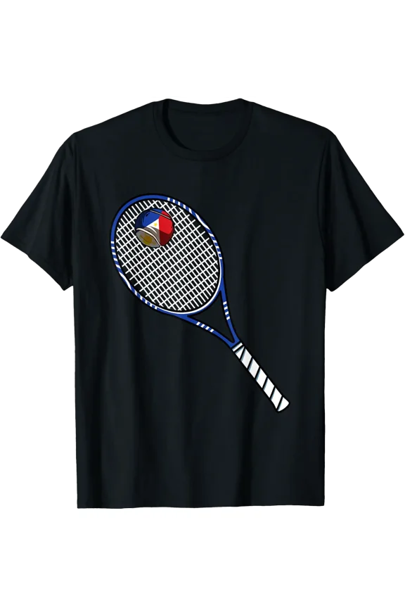 Tennis Racket And Ball Flag Of Philippines T-Shirt Size S-5XL