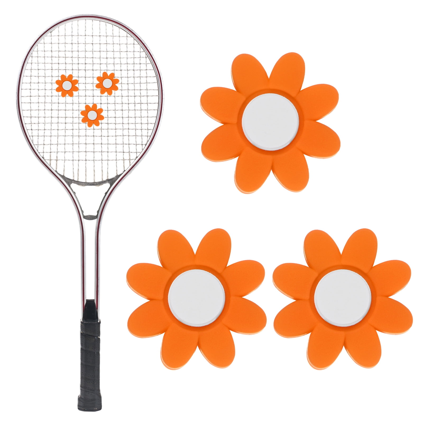 Tennis Vibration Dampener 3-Pack Silicone Tennis Racket Dampeners ...