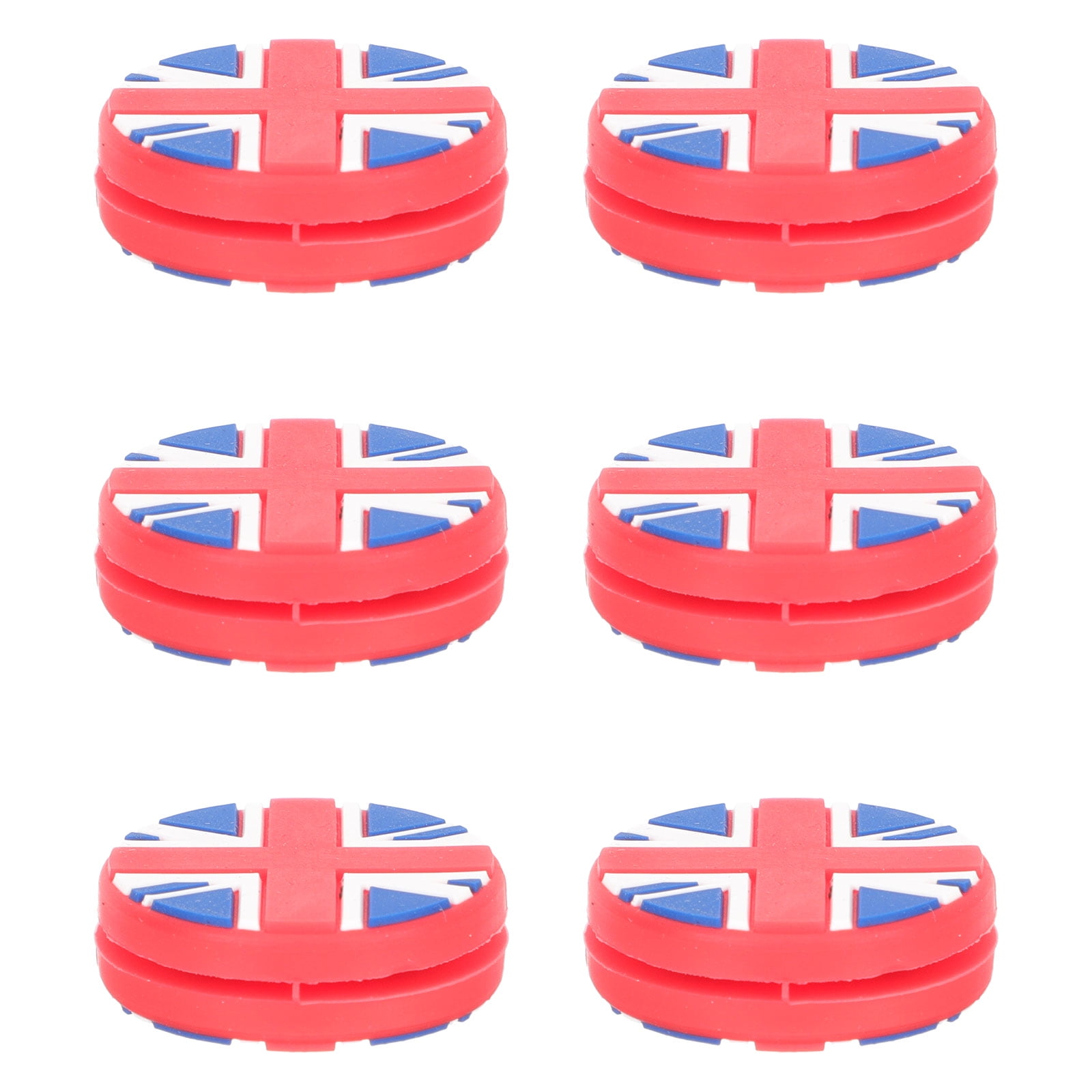 Tennis Racket Dampeners Shock Absorber National Flag Pattern Absorbers