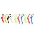 Tennis Racket Damper Knot 10Pcs Silicone Vibration Dampener Shock Absorber for Rackets
