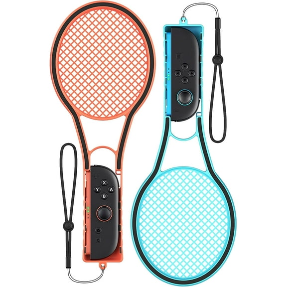 Tennis Racket for NS Switch 2 Controller(2025), Handle Grip Holder Accessories for Joycon 2, Compatible with Tennis or More Switch Tennis Sports Games