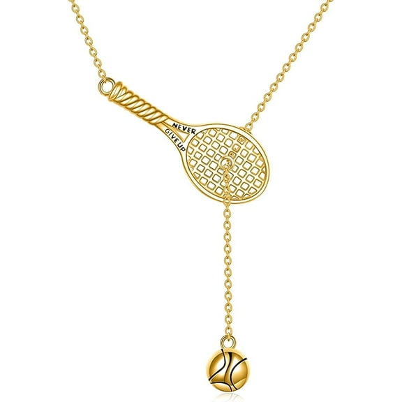 Tennis Racket Necklace Basketball Volleyball Necklace for Women Sterling Silver Basketball Jewelry Basketball Gift for Basketball Player