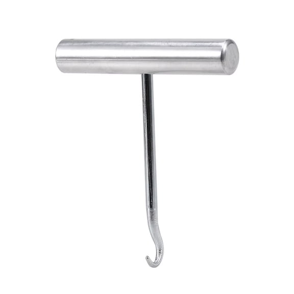Tennis Racket String Assistance Puller, Stainless Steel Racquet Pull Hook Stringing Tool for Badminton Squash Racket