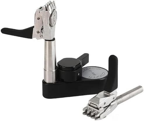 Draw String Clamp Removebale Tennis Racket Stringing Clamp, 5 Tooth Stringing Clamp with 360° Base ...
