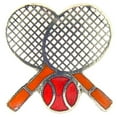 thumbnail image 1 of Eagle Emblems P01858 Pin - Tennis, Rackets - 1 in., 1 of 1