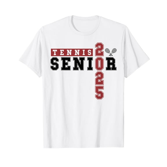 Tennis Senior Night Tennis Senior 2025 Graduation 58 T-Shirt