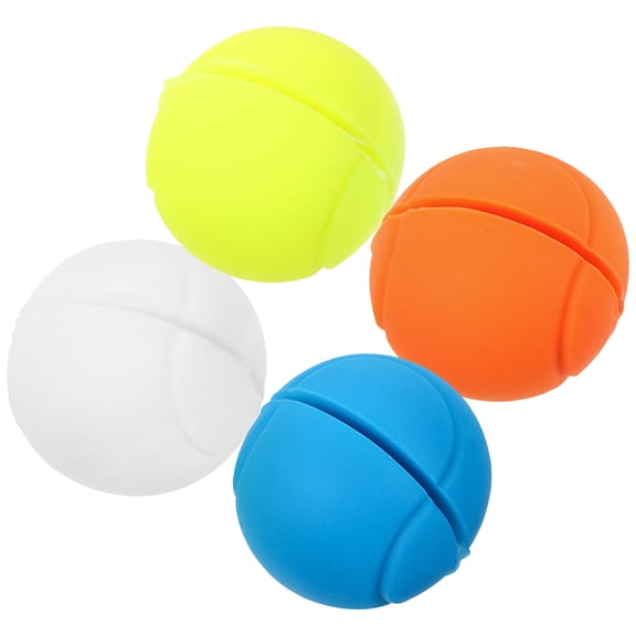 Tennis Shock Absorber for Racket Racquet Vibration Dampener Damper Balls Bulk Plastic 4 Pcs