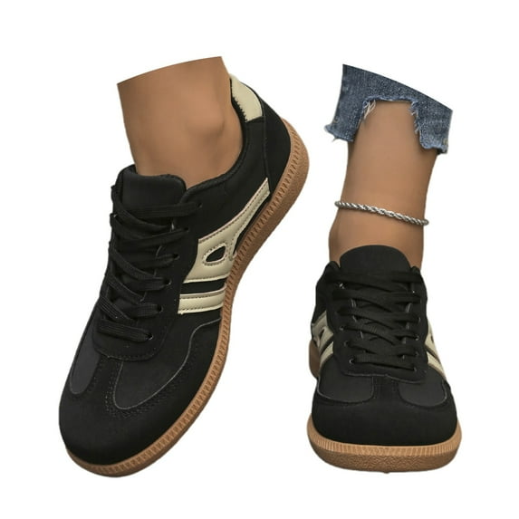Tennis Shoes for Women Casual Denim Low Top Fashion Sneakers Platform Walking Canvas Shoes
