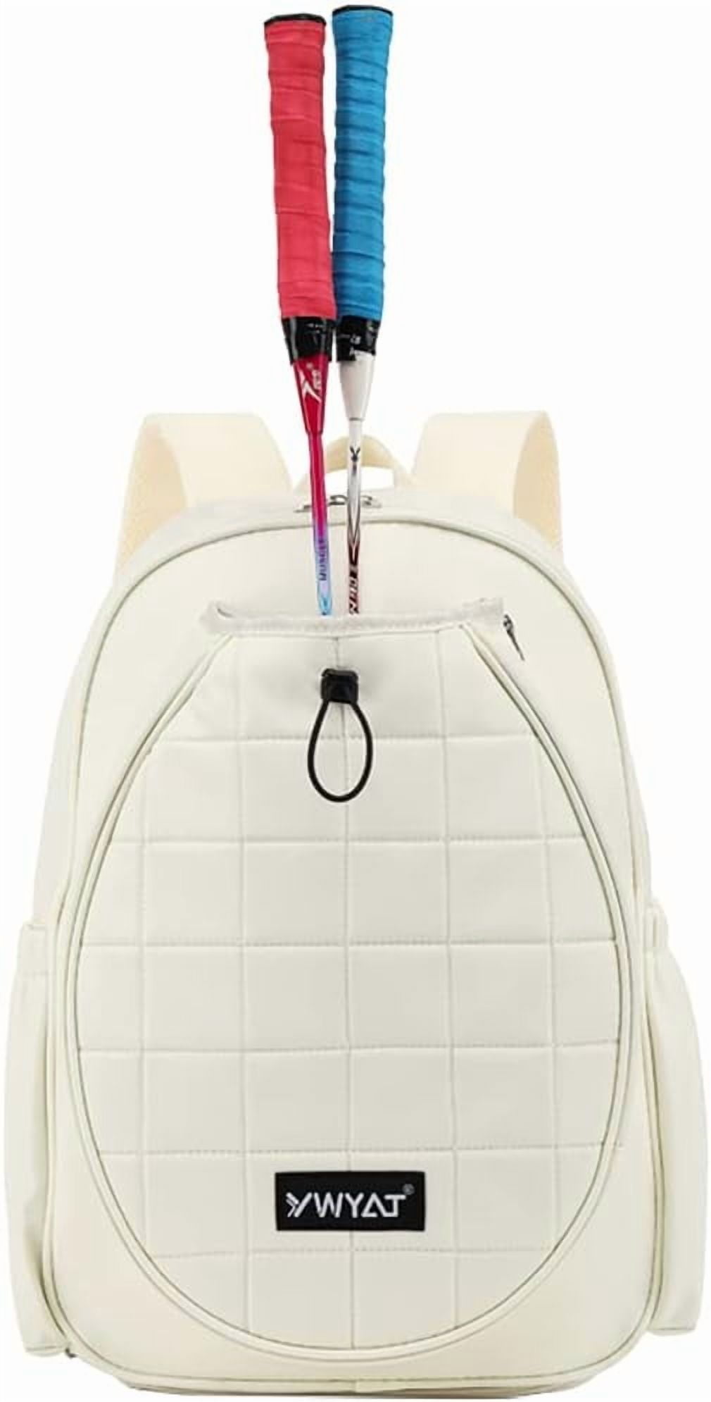 Tennis Shoulder Bag Large Water Resistant Tote Handbag for Tennis Racket, Pickleball Paddles, Badminton Racquet