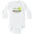 thumbnail image 1 of Tennis Skills Loading Please Wait Funny One Piece Baby Bodysuit (Long Sleeve), 0-3 Months White, 1 of 1
