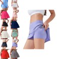 thumbnail image 1 of Tennis Skirt for Women High Waisted Womens Skorts with Shorts Tennis Golf Skirts 2XL, 1 of 9