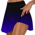 thumbnail image 1 of Tennis Skirts for Women LYXSSBYX Yoga Shorts for Women Clearance Women's Summer Pleated Tennis Skirts Athletic Stretchy Short Yoga Fake Two Piece Trouser Skirt Shorts, 1 of 5