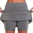 thumbnail image 1 of Tennis Skirts for Women Golf Athletic Activewear Skorts Mini Summer Workout Running Shorts with Pockets, 1 of 5