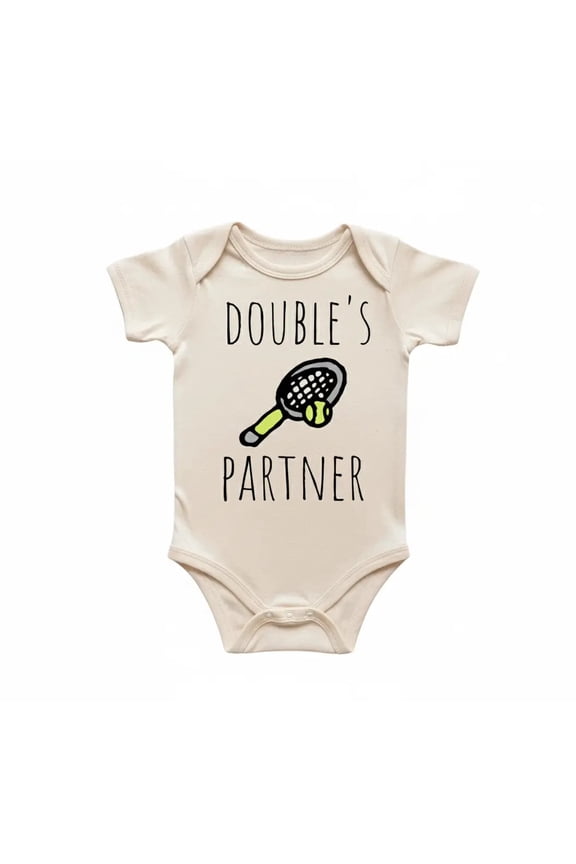 Tennis Sport Newborn Baby Bodysuit
