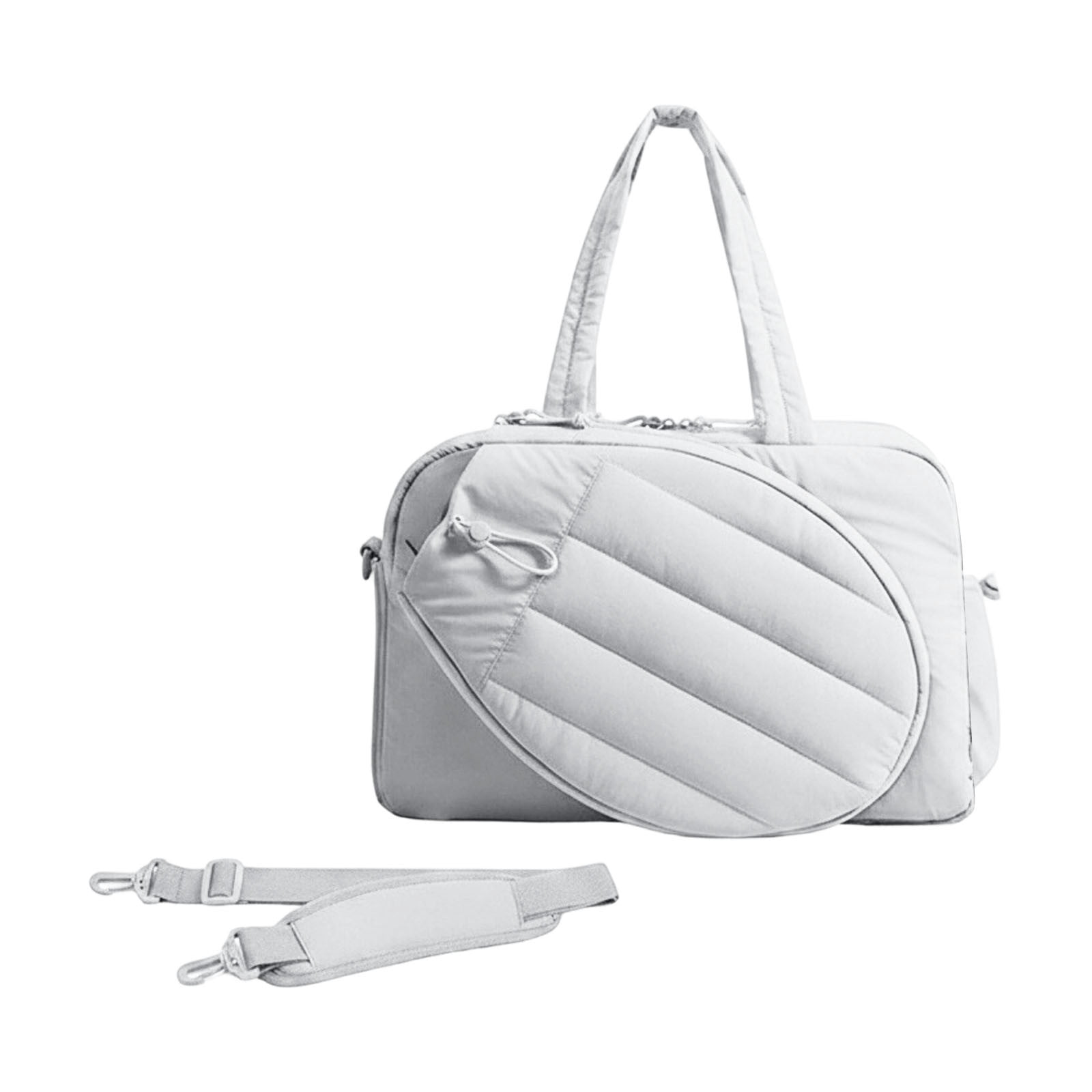 Tennis Sports Bag – Holds Two Tennis Balls, Shoulder Backpack for Training & Travel, Shoe & Water Bottle Compartment