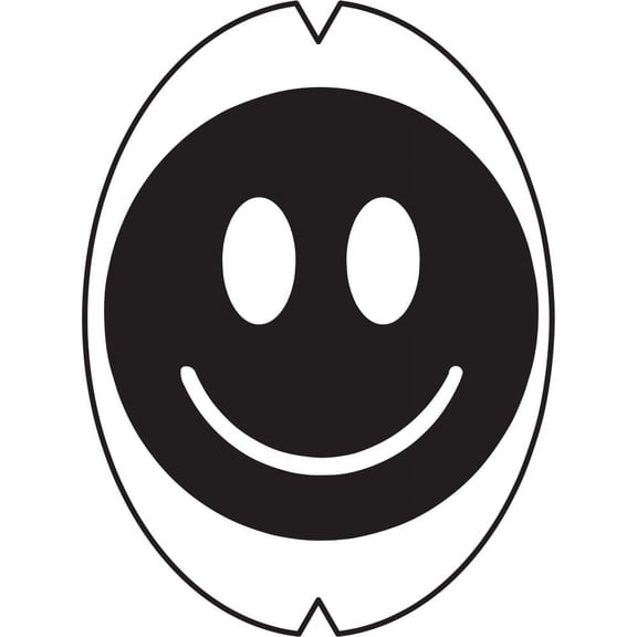 Tennis Stencil by Racquet Art - Smiley Face - Click for other images