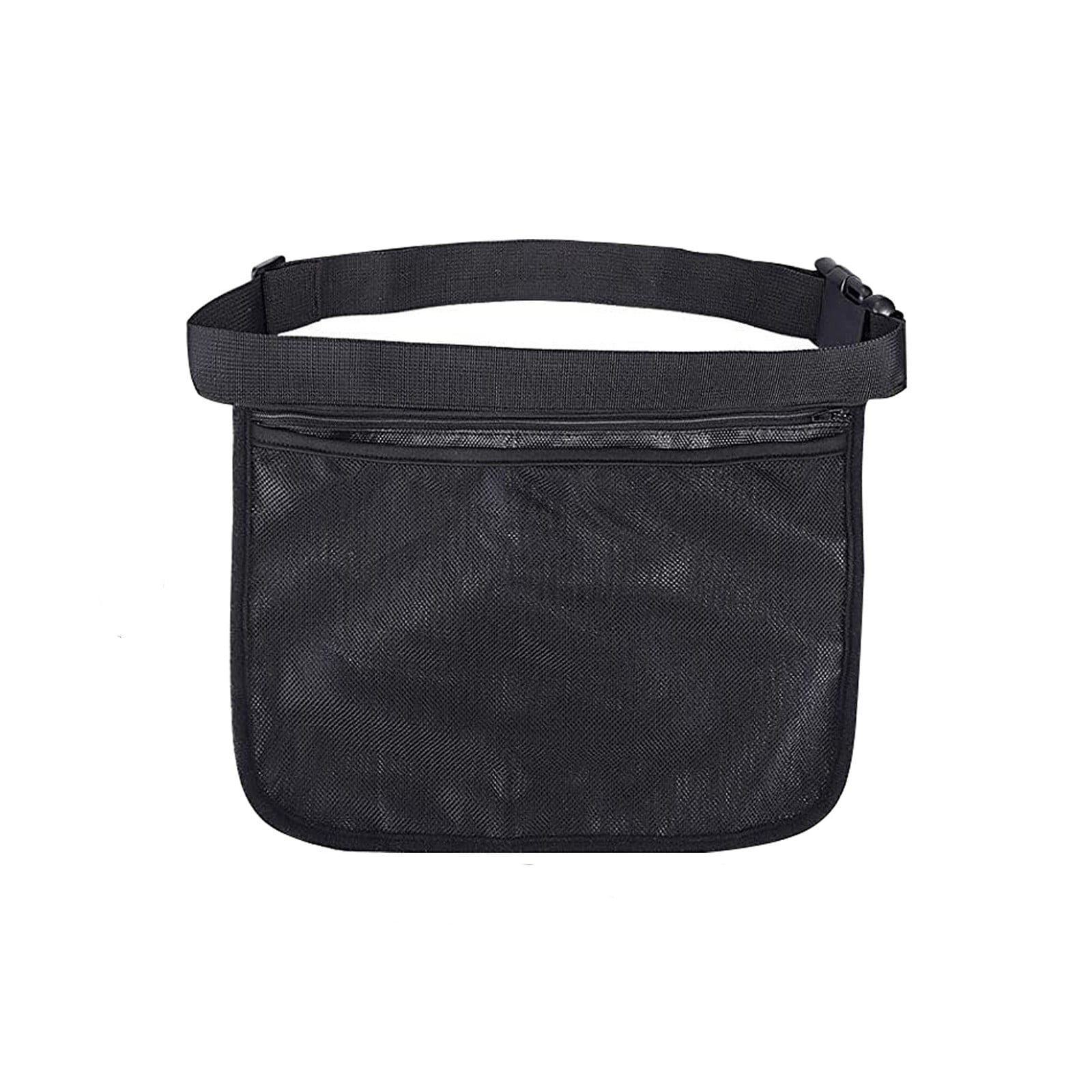 Tennis Ball Band Holder Adjustable Pickleball Waist Pouch Ball Waist Bags, Black 636939922788