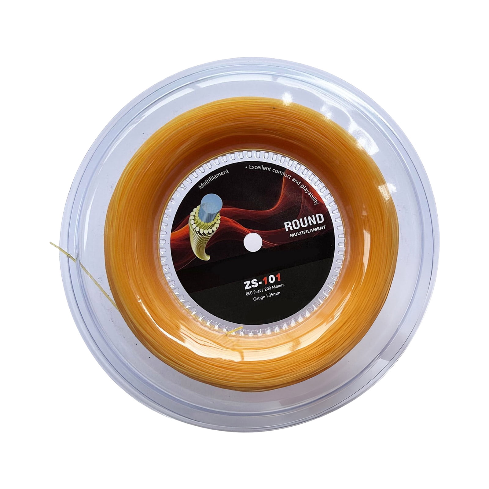 Tennis String Reel 200m, 1.35mm Polyester String for Enhanced Control ...