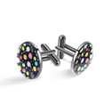 thumbnail image 1 of Tennis Stylish Suit Cufflinks Set Made of Stainless Steel for Formal Attire and Business Events, 1 of 6