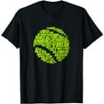 thumbnail image 1 of Tennis Terms Tennis Player Playing Tennis Ball T-Shirt, 1 of 5