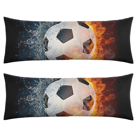 Tennis Throw Pillow Case&nbsp; Racket & Ball Design, Classic Sporty Decor