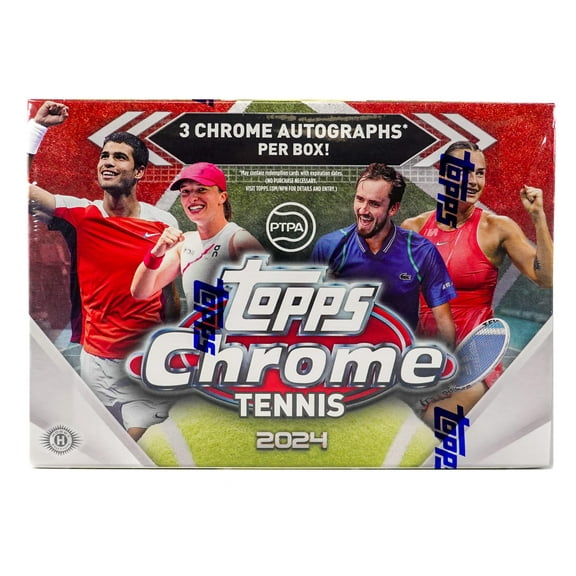 2024 Topps Chrome Tennis Breakers Delight Hobby Box