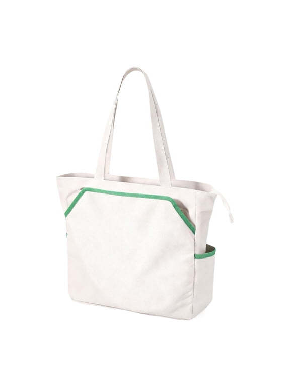 Tennis Tote Bag Pickleball Bag Sports Handbag Water Resistant Polyester for Adult Men Women Travel Gym