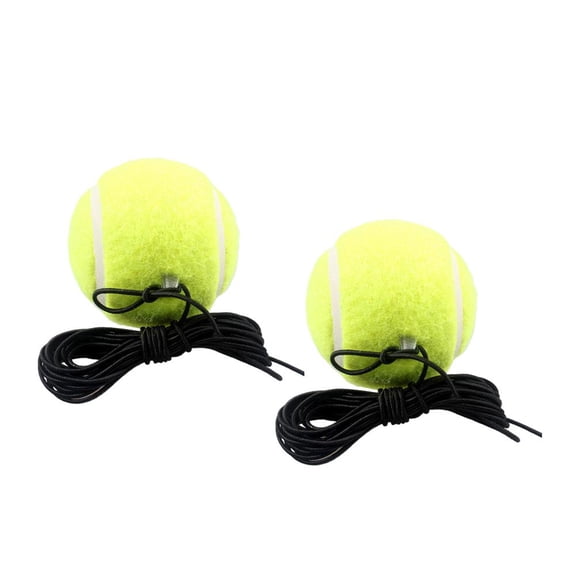 Tennis Trainer, Tennis Buddy - Solo Practice Rebound Ball with Elastic Rope for Adults & Beginners, Portable Training Aid for Wall Drills for Parks or Backyard Training
