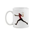 thumbnail image 1 of Tennis Woman Mug - SPIdeals Designs,, 1 of 4