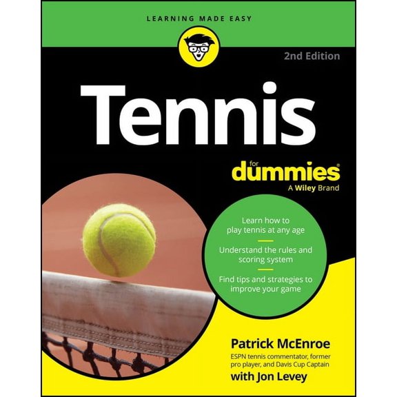 Tennis for Dummies, (Paperback)