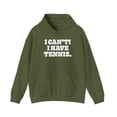 thumbnail image 1 of Tennis player Mom Dad Hoodie, Gifts, Hooded Sweatshirt, 1 of 4