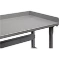 thumbnail image 1 of Tennsco 23296 72 x 30 inch Workbench Side & Backstop Rail, Medium Gray - Model No.  SB-3072, 1 of 1