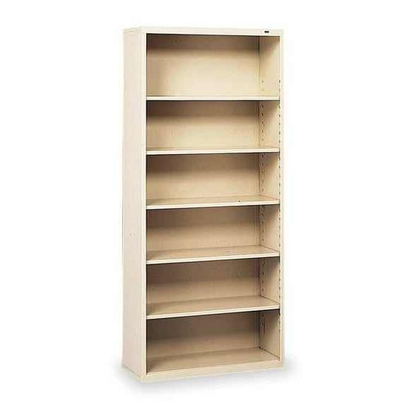 Tennsco Bookcase,78 in H,Champagne B-78CP
