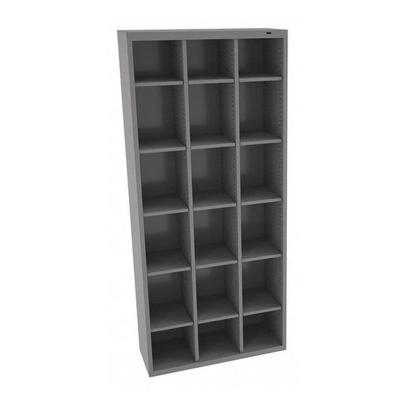 Tennsco CubiCabnt,13 1/2x78x34 1/2in,#Cmpmt 18 CC-78MG